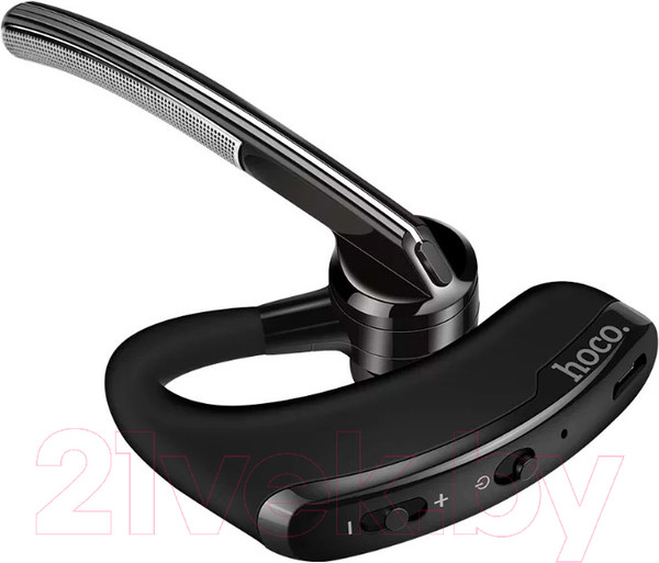 Изображение товара Односторонняя гарнитура Hoco E15 (черный)