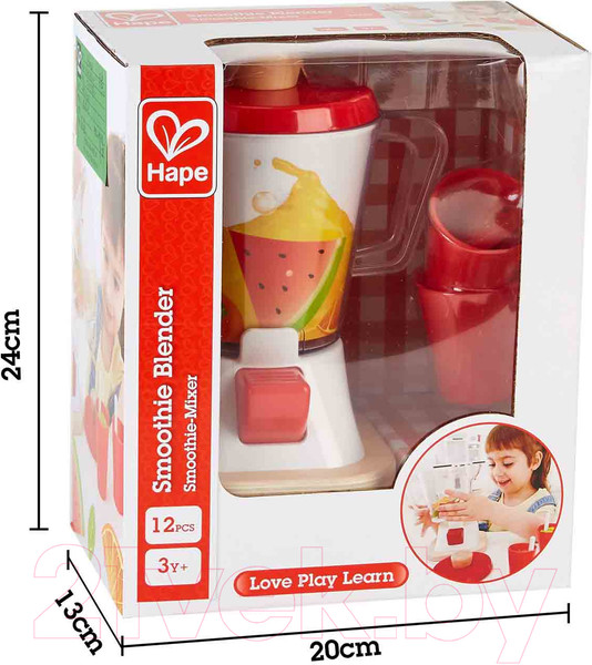 Изображение товара Блендер игрушечный Hape Смузи / E3158-HP