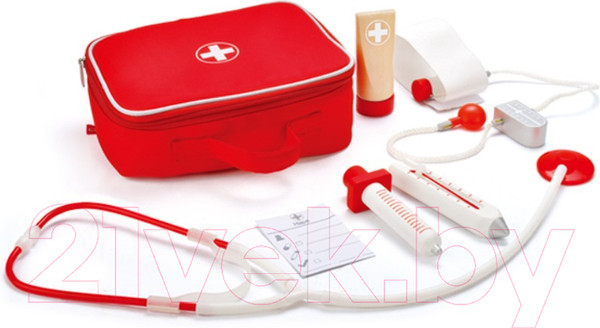 Изображение товара Набор доктора детский Hape Доктор по вызову / E3010-HP