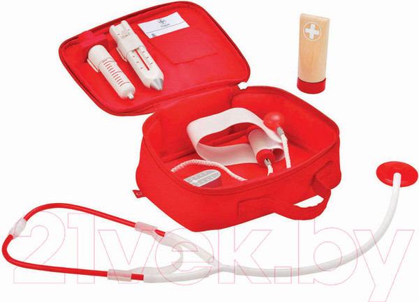 Изображение товара Набор доктора детский Hape Доктор по вызову / E3010-HP