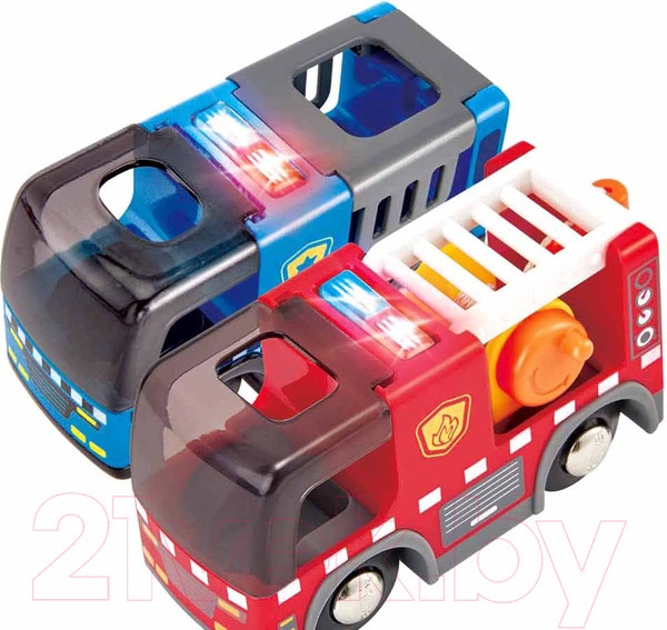 Изображение товара Автотрек Hape Аварийная служба / E3736-HP
