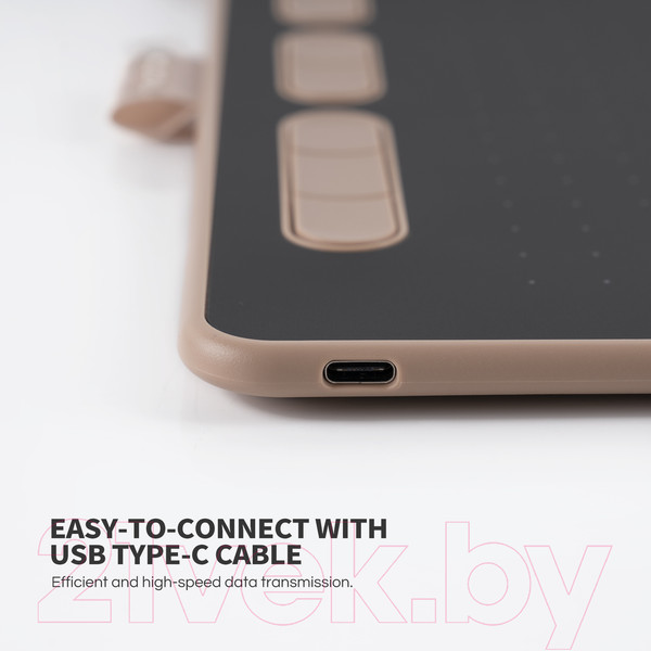 Изображение товара Графический планшет Parblo Ninos M (розовый)