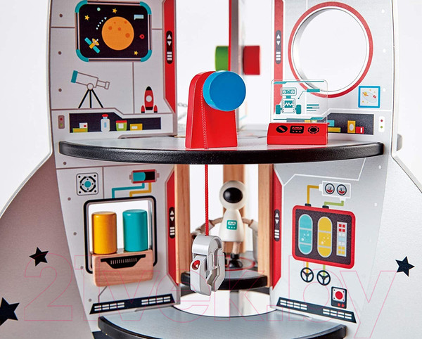 Изображение товара Ракета игрушечная Hape Четырехступенчатый космический корабль / E3021-HP