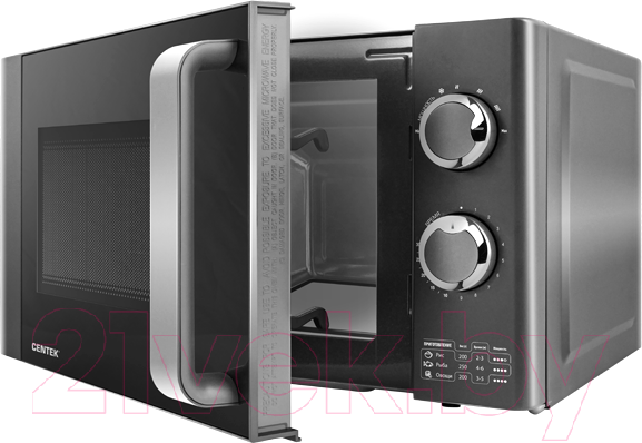 Изображение товара Микроволновая печь Centek CT-1573 (серый)