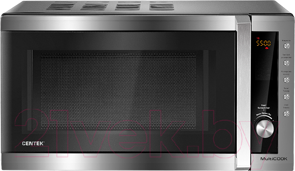 Изображение товара Микроволновая печь Centek CT-1582 (сталь)