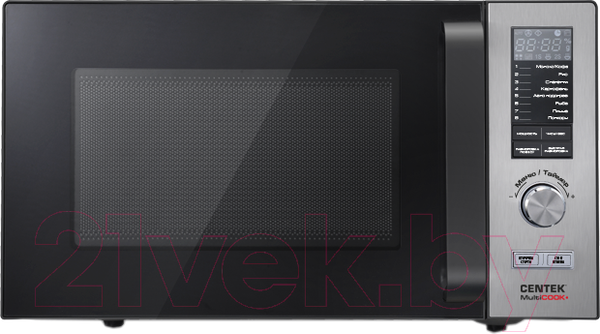 Изображение товара Микроволновая печь Centek CT-1588 (сталь)
