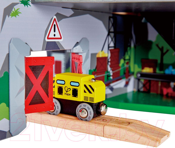 Изображение товара Железная дорога игрушечная Hape Горная Шахта / E3753-HP