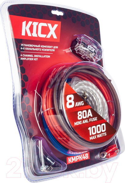 Изображение товара Набор для подключения автоакустики Kicx KMPK48