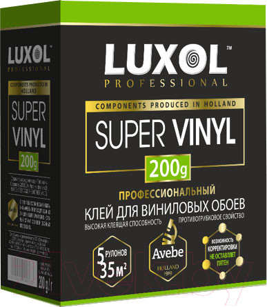 Изображение товара Клей для обоев Luxol Professional Super Vinil (200г)