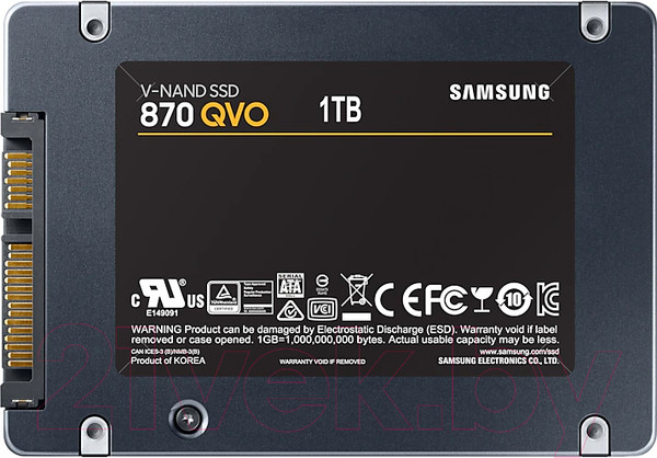 Изображение товара SSD диск Samsung 870 Qvo 1TB (MZ-77Q1T0BW)