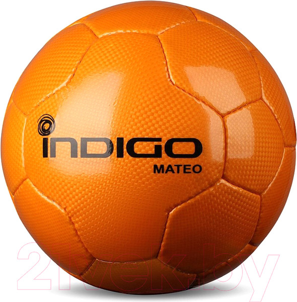 Изображение товара Футбольный мяч Indigo Sport Mateo / N004 (размер 5, оранжевый)
