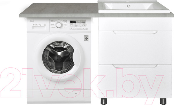 Изображение товара Тумба с умывальником Гамма Атриа-9055 СТ120 L Р23о/Ф8-У 55