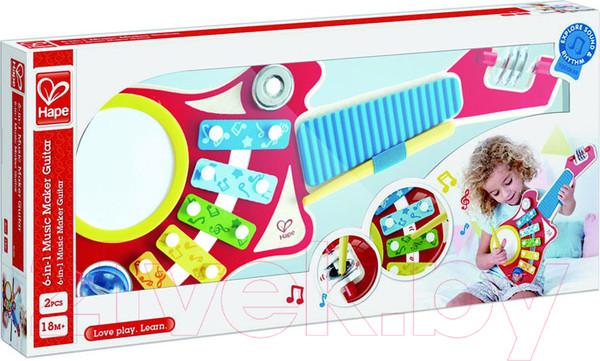 Изображение товара Музыкальная игрушка Hape 6 В 1 / E0335-HP