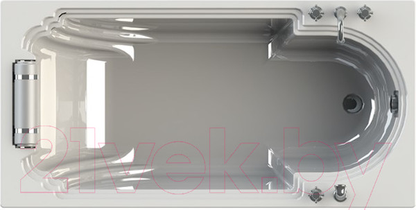 Изображение товара Ванна акриловая Radomir Анабель 170x85 / 4-01-3-0-1-417