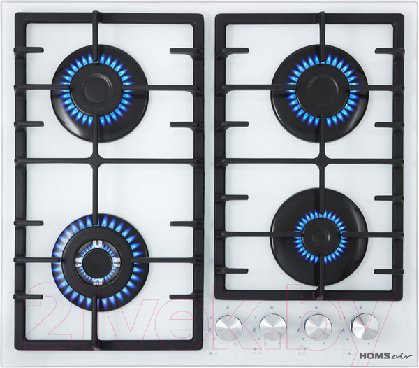Изображение товара Газовая варочная панель HOMSair HGG646WH