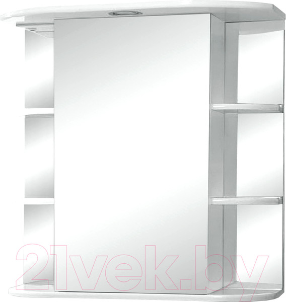 Изображение товара Шкаф с зеркалом для ванной Tivoli Герда 55 L / 461975