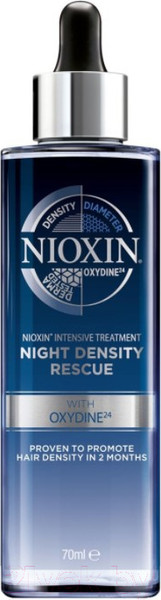 Изображение товара Сыворотка для волос Nioxin Ночная для увеличения густоты волос (70мл)