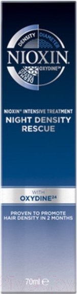 Изображение товара Сыворотка для волос Nioxin Ночная для увеличения густоты волос (70мл)