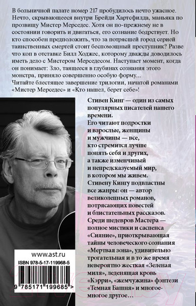 Изображение товара Книга АСТ Пост сдал / 9785171199685 (Кинг С.)