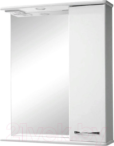 Изображение товара Шкаф с зеркалом для ванной Tivoli Прима 60 R / 461776 (с подсветкой)