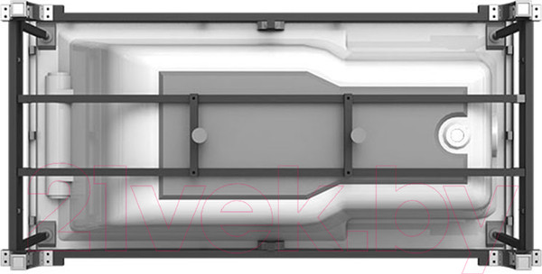 Изображение товара Ванна акриловая Radomir Русильон 180x90 / 4-01-2-0-1-423