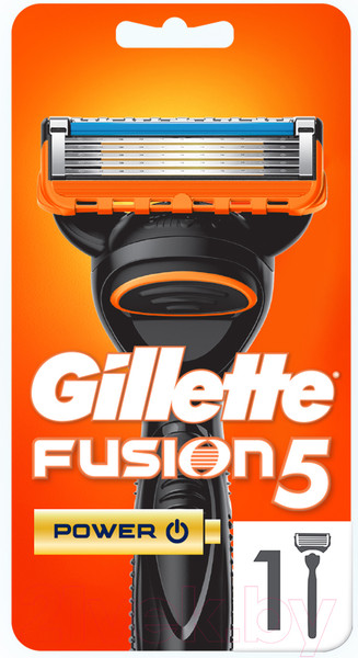 Изображение товара Бритвенный станок Gillette Fusion Power с элементом питания