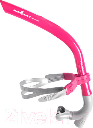 Изображение товара Трубка для плавания Mad Wave Pro Snorkel (розовый)