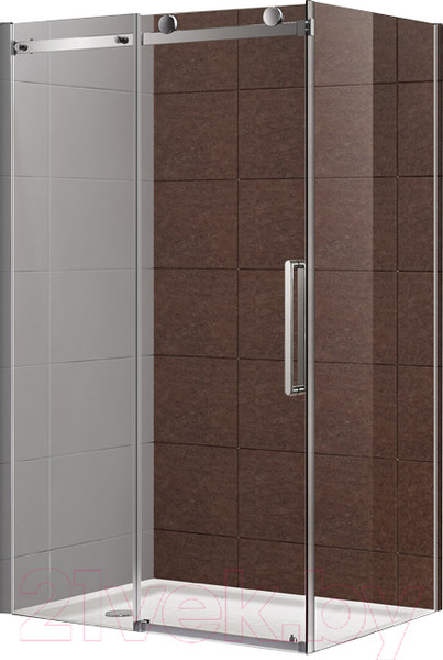 Изображение товара Душевой уголок Cezares STYLUS-O-M-AH-1-130/80-C-Cr