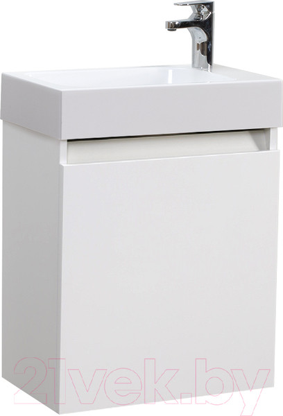Изображение товара Тумба с умывальником Belux Темпо НП 50 (1, белый глянец)