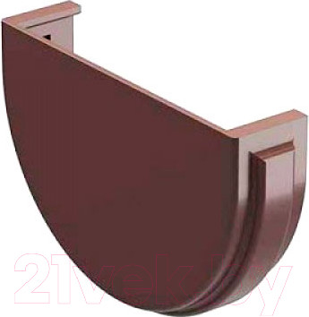 Изображение товара Заглушка желоба Docke Dacha 120мм (светло-коричневый)