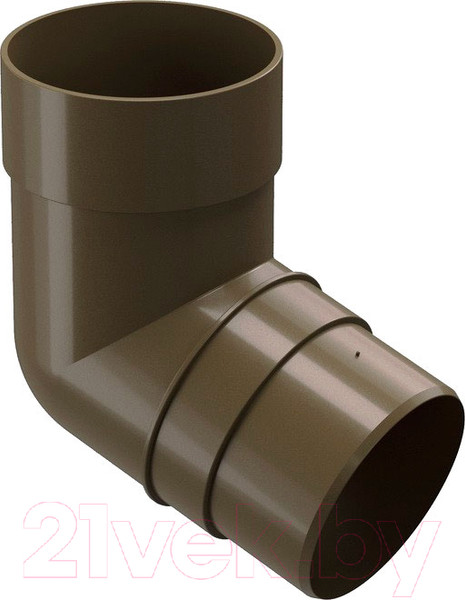 Изображение товара Колено трубы водосточной Docke Premium 72 градуса (каштан)