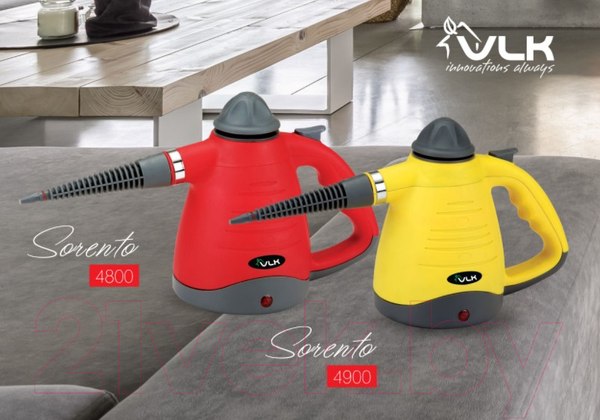 Изображение товара Пароочиститель VLK Sorento 4800 (черный/красный)