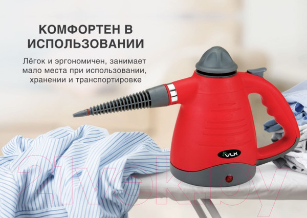 Изображение товара Пароочиститель VLK Sorento 4900 (черный/желтый)