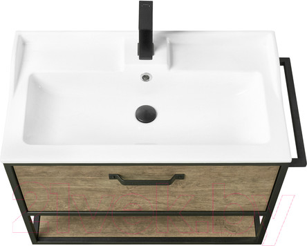 Изображение товара Тумба под умывальник Акватон Лофт Фабрик 80 (1A242401LTDY0)