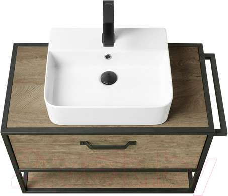 Изображение товара Тумба под умывальник Акватон Лофт Фабрик 80 (1A242401LTDY0)