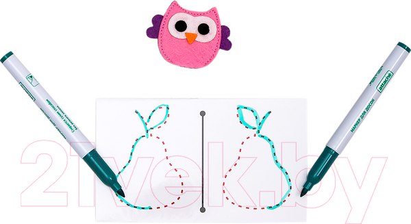 Изображение товара Развивающие карточки Smile Decor Для рисования двумя руками / Ф275
