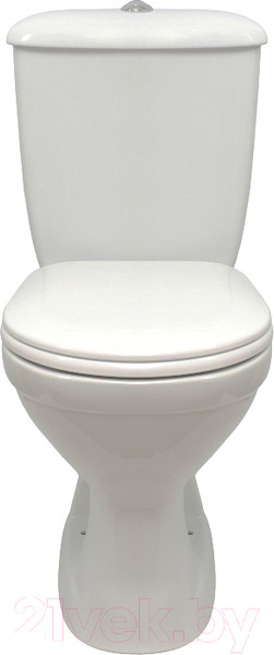 Изображение товара Унитаз напольный Оскольская керамика Суперкомпакт (белый, горизонтальный выпуск)