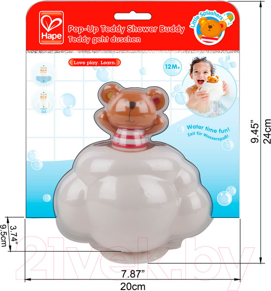 Изображение товара Игрушка для ванной Hape Всплывающий Тедди / E0202-HP