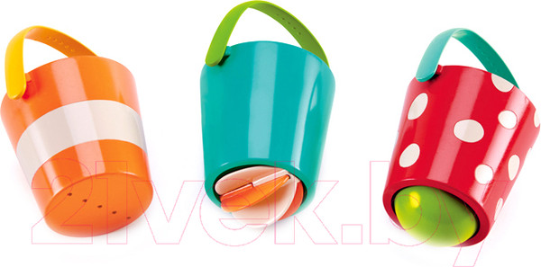 Изображение товара Набор игрушек для ванной Hape Счастливые ведра / E0205-HP