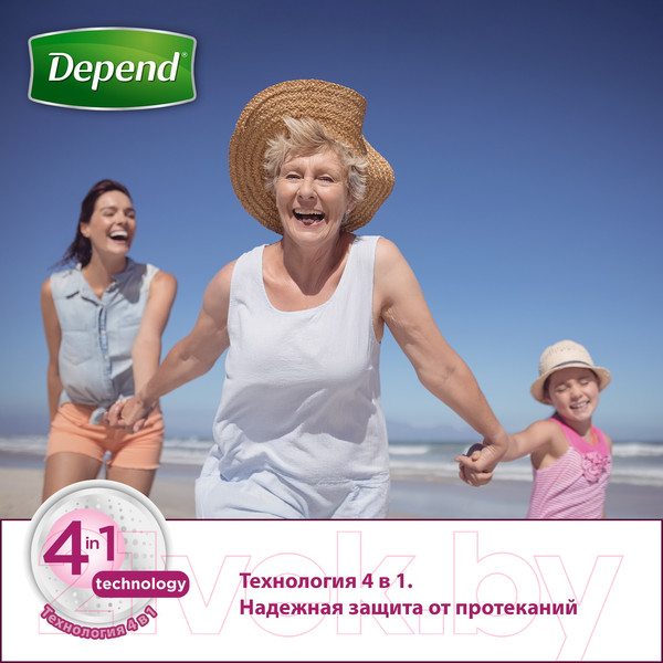 Изображение товара Прокладки урологические Depend Нормал (12шт)