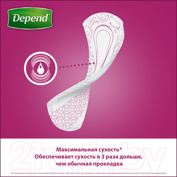 Изображение товара Прокладки урологические Depend Супер (8шт)