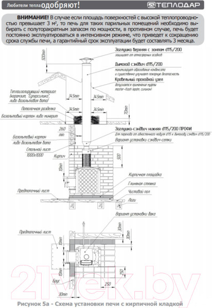 Изображение товара Печь-каменка Теплодар Былина-Сетка-12Ч Панорама (1.1) (без двери)