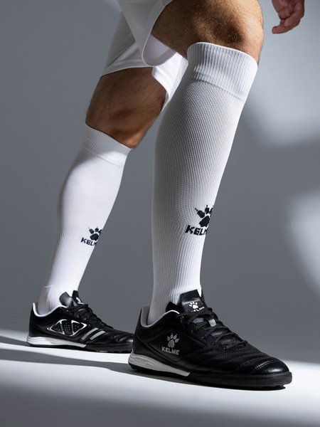 Изображение товара Гетры футбольные Kelme Elastic Mid-Calf Football Sock / K15Z908-103 (L, белый)