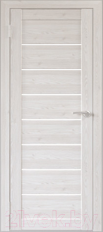 Изображение товара Дверь межкомнатная Юни Бона 01 90x200 (лиственица сибиу/стекло белое)