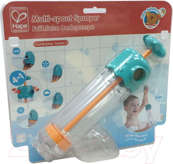 Изображение товара Игрушка для ванной Hape Распылитель с несколькими носиками / E0210-HP