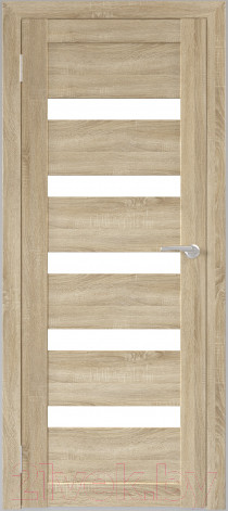 Изображение товара Дверь межкомнатная Юни Бона 03 70x200 (дуб сонома/стекло белое)