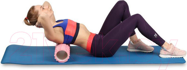Изображение товара Валик для фитнеса Indigo Sport PVC IN187 (розовый)
