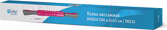 Изображение товара Массажная палка Indigo Sport Eva IN235 (Розовый)