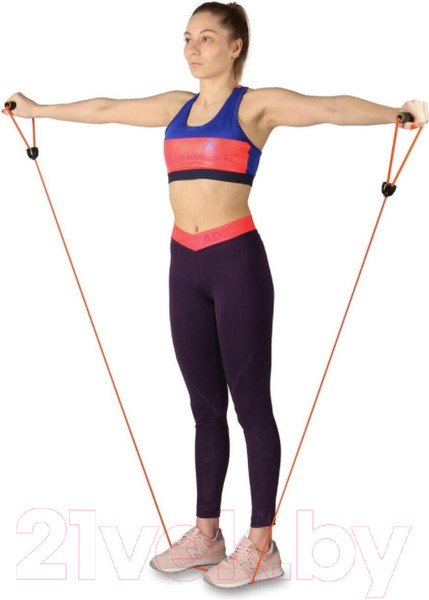 Изображение товара Эспандер Indigo Sport Для степа Latex Medium SM-067 (красный)