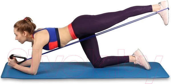 Изображение товара Эспандер Indigo Sport Для степа Latex Heavy SM-067 (синий)